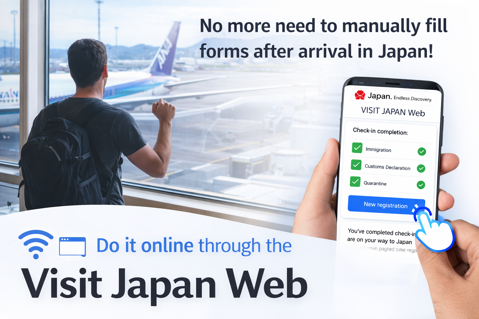 Visit Japan Web - Complete before arrival